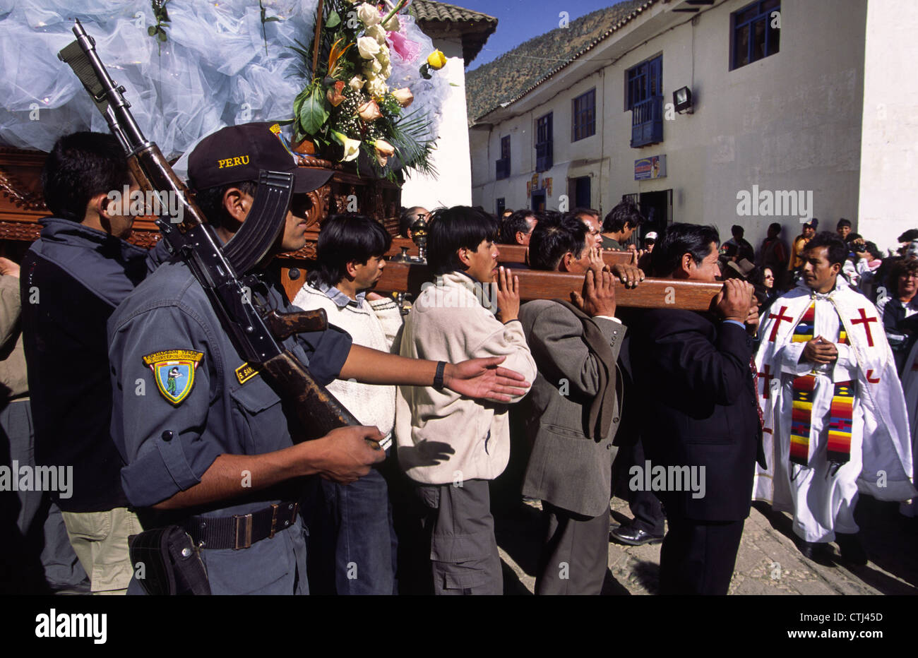 Procession fiesta virgen del carmen hi-res stock photography and images ...