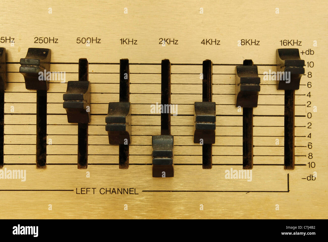 First Audio Mixer retro audio sound mixer Stock Photo - Alamy