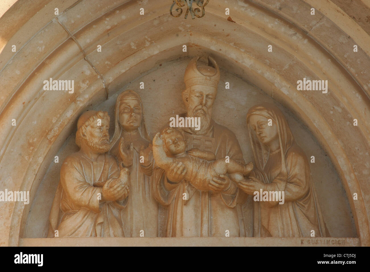 The Presentation of Jesus at the Temple Stock Photo - Alamy