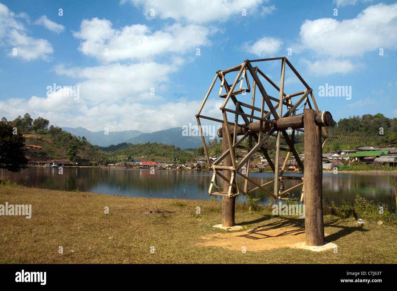 Mae Aw (Kuomintang Village) , Mae Hong Son Province, Thailand Stock Photo