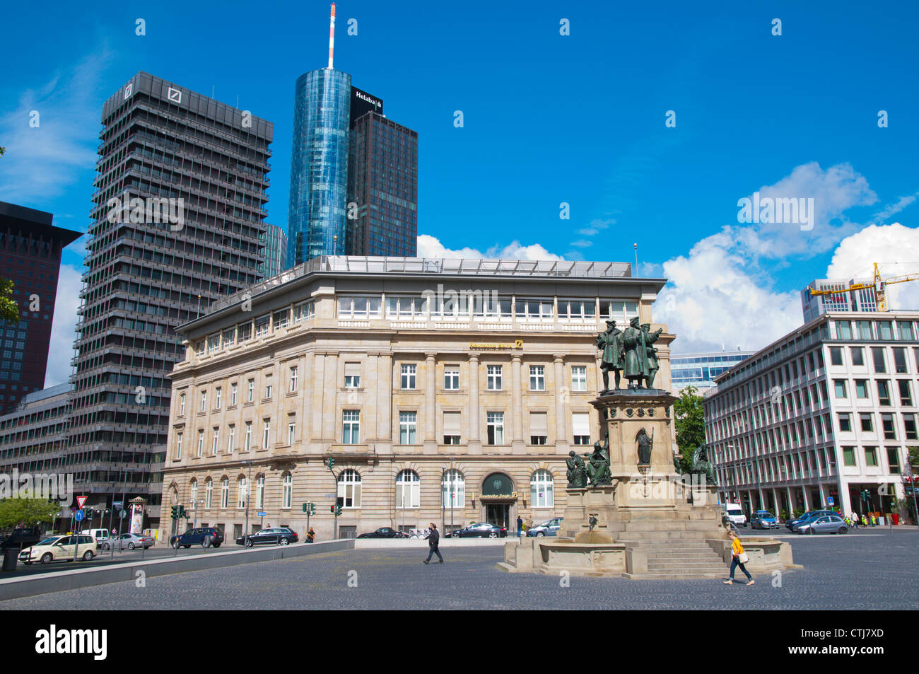 Goetheplatz square Mitte central Frankfurt am Main city state of Hesse