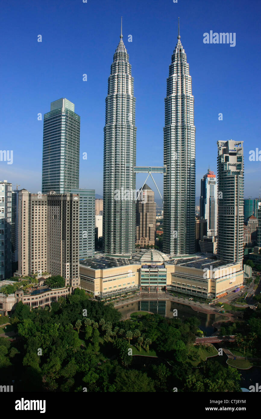 Petronas Twin Towers, Kuala Lumpur, Malaysia Stock Photo