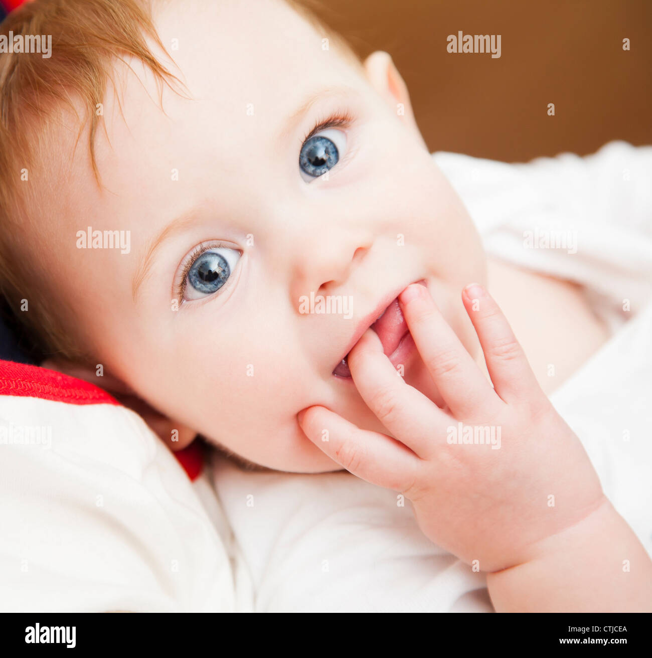 cute baby girl blue eyes