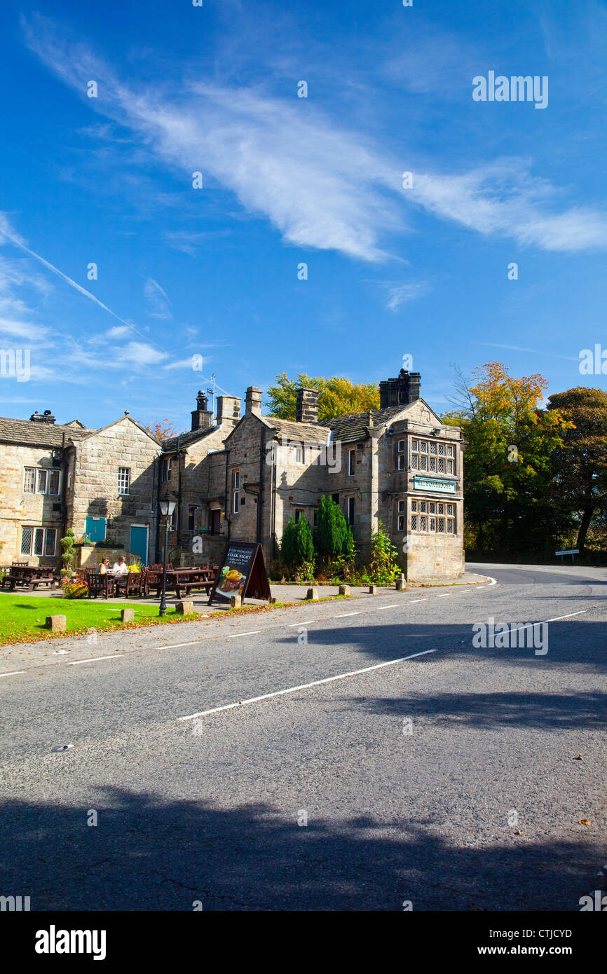 The Fox House Inn in the Peak District National Park Derbyshire England