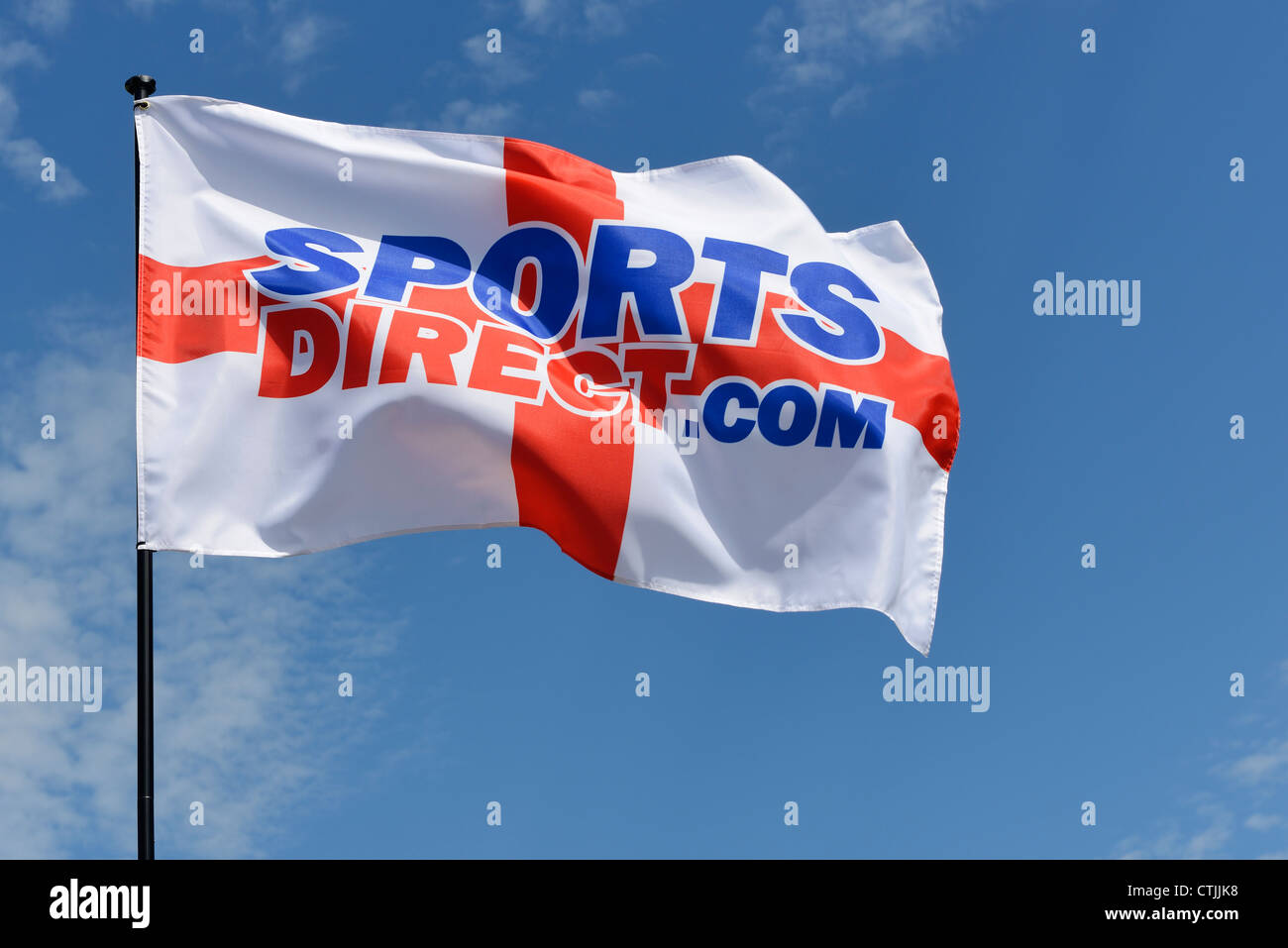 Sports Direct St flag logo Stock Photo Alamy