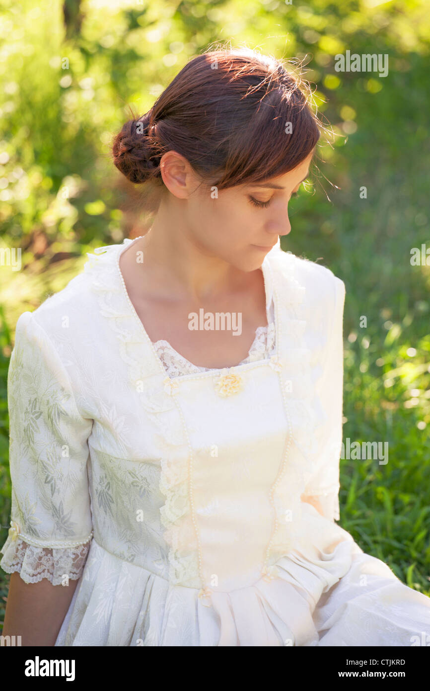 Victorian dress hi-res stock photography and images - Alamy
