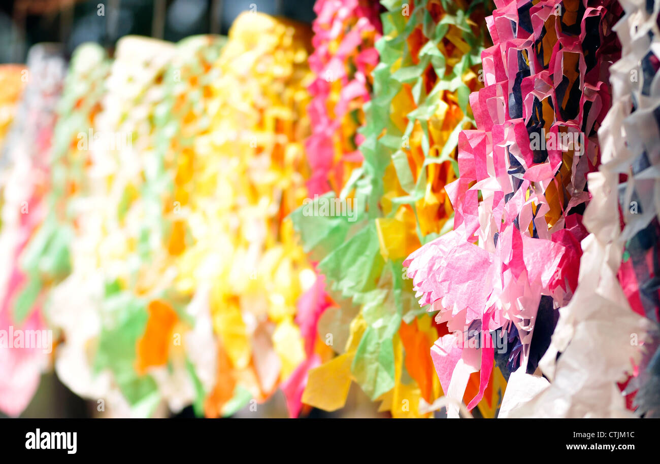 paper cutting garland