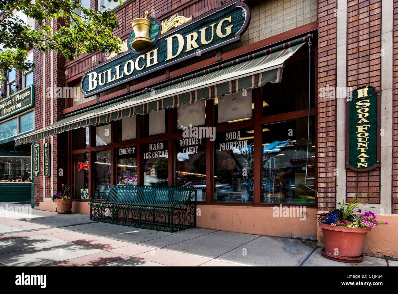 Bulloch Drug, Main Street, Cedar City, Utah Stock Photo - Alamy