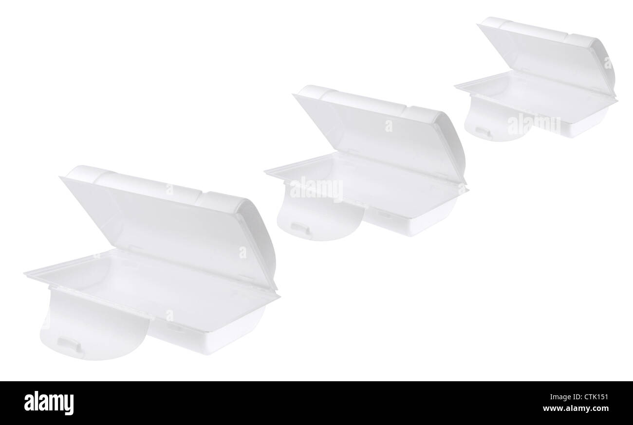 Styrofoam Boxes Stock Photo Alamy