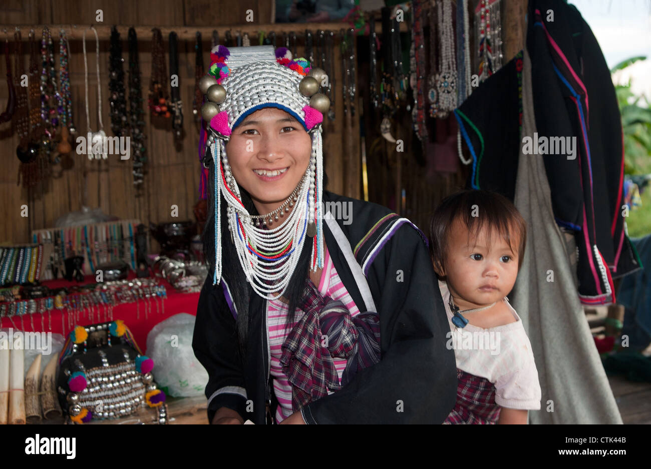 Akha baby hi-res stock photography and images - Alamy