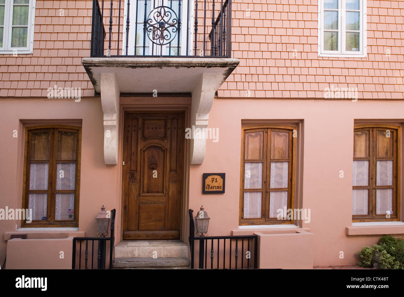 House on Marine Street in St. Augustine Florida Stock Photo Alamy