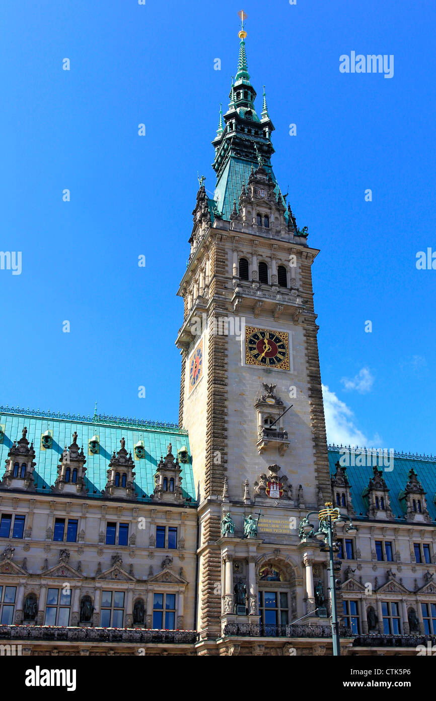 Germany, Hanseatic City Hamburg, City Hall Stock Photo - Alamy
