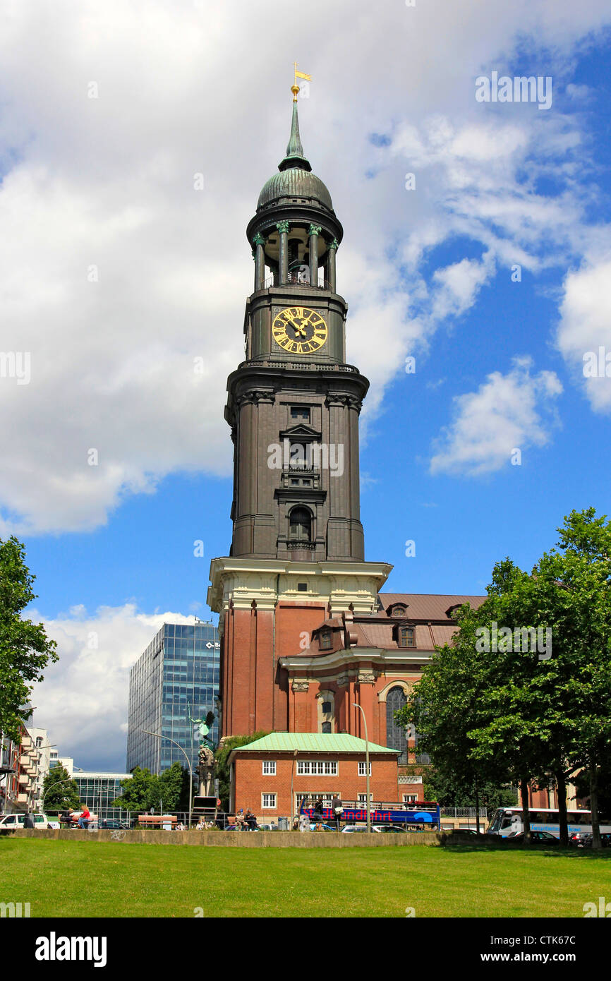 Germany, Hanseatic City Hamburg, St. Michael's Church, Michl Stock