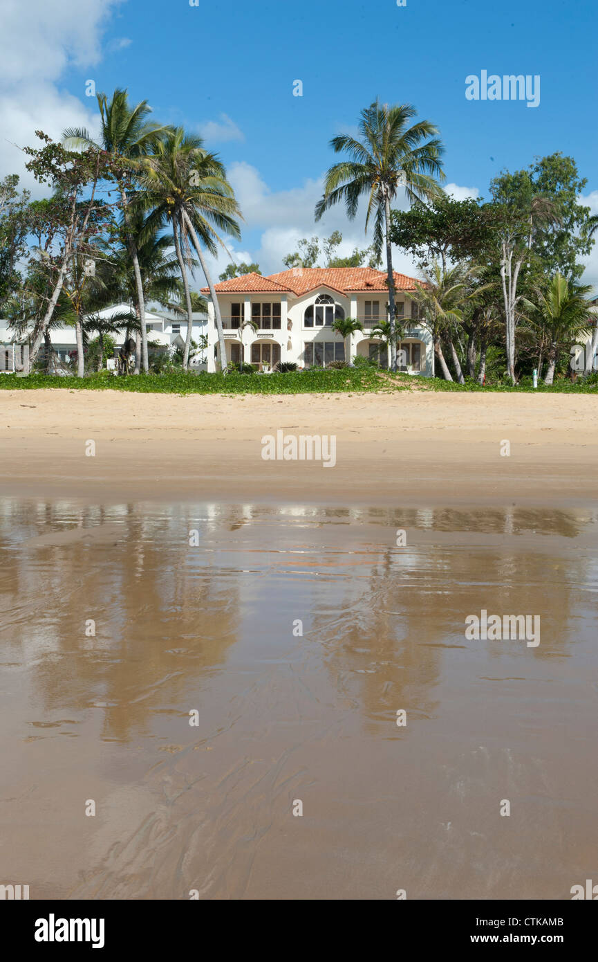 Waterfront homes at Wongaling beach, a village of Mission Beach at