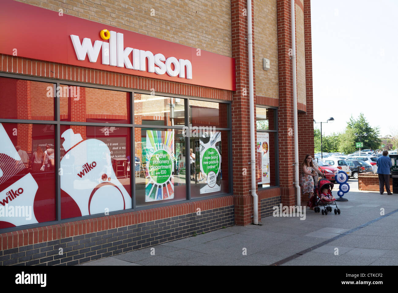 Wilkinsons shop front in city Stock Photo