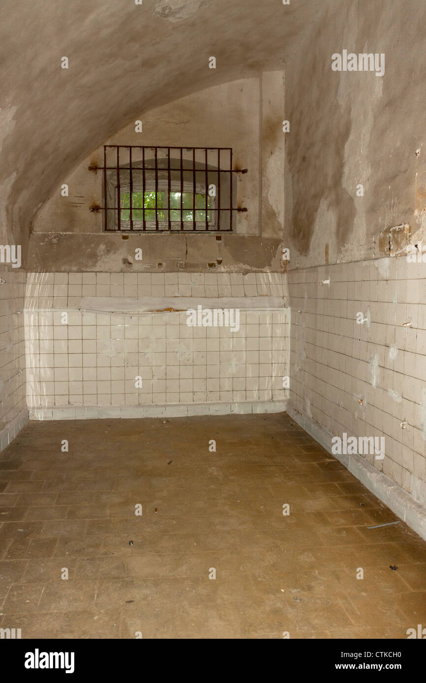 Unused custody suite in Modlin Fortress (Twierdza Modlin) in Nowy Dwor Mazowiecki, Poland Stock Photo