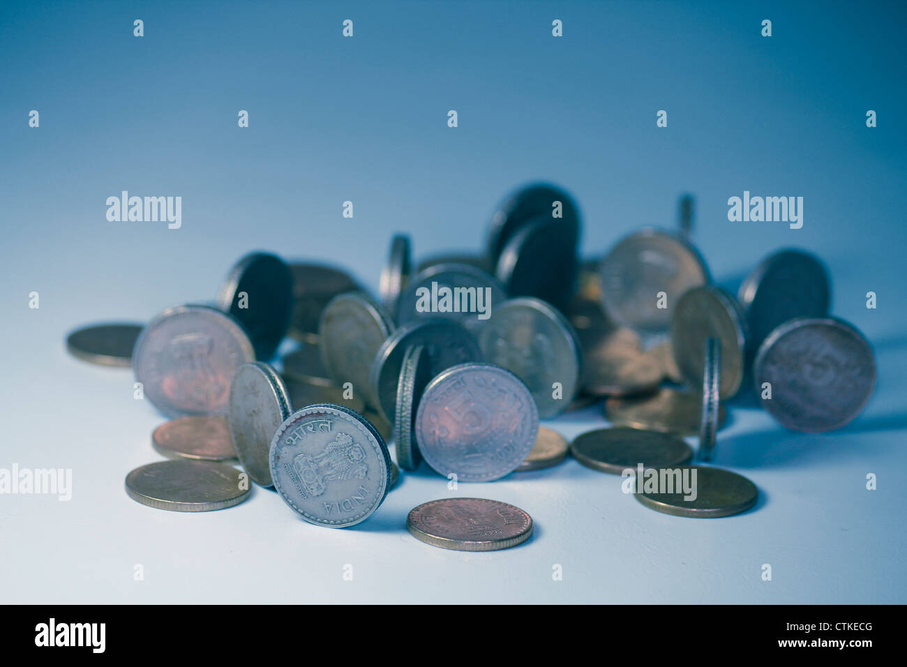 Silver rupees hi-res stock photography and images - Alamy