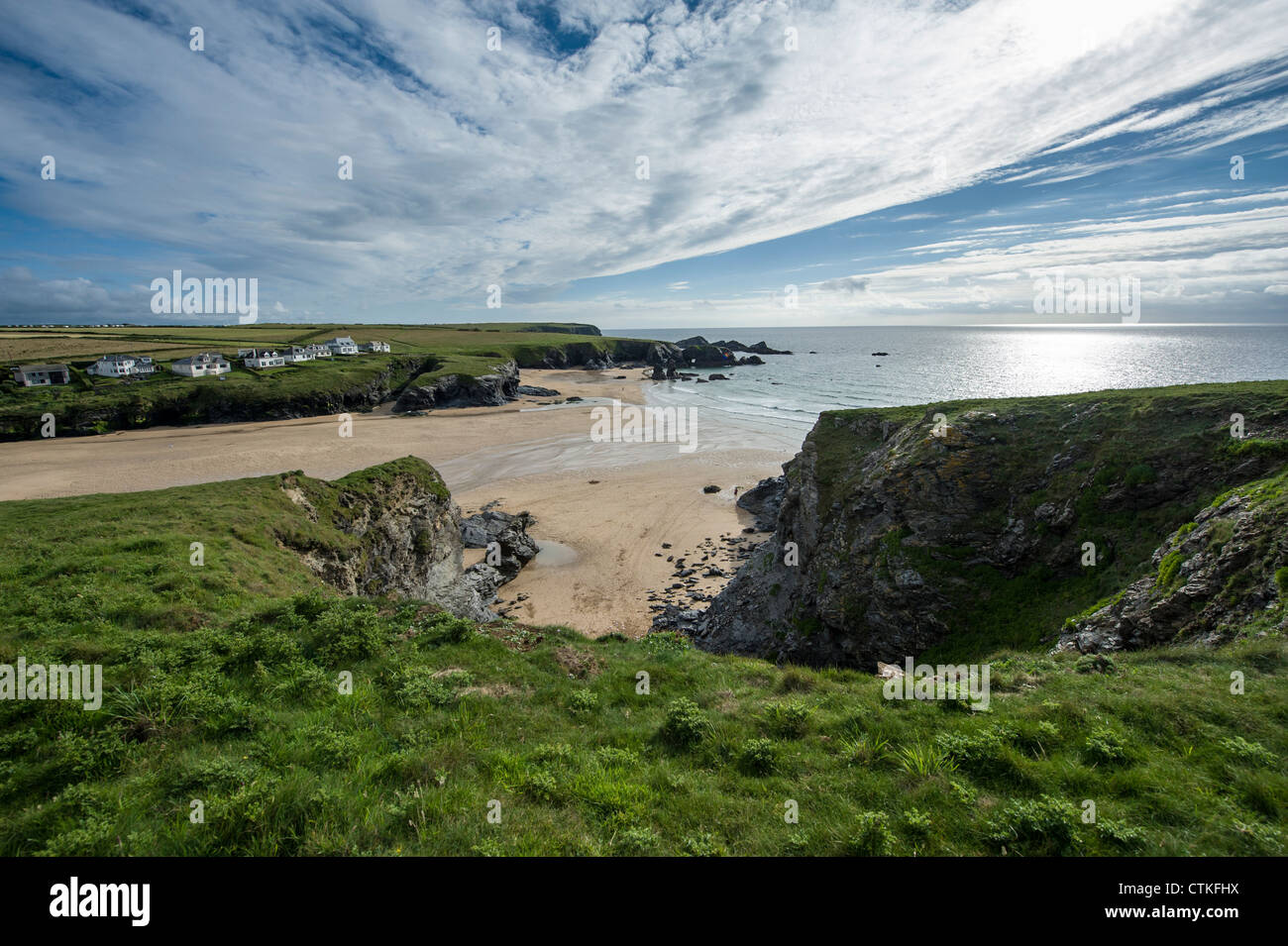 Porthcothan Bay St Merryn near Padstow Cornwall UK Stock Photo Alamy