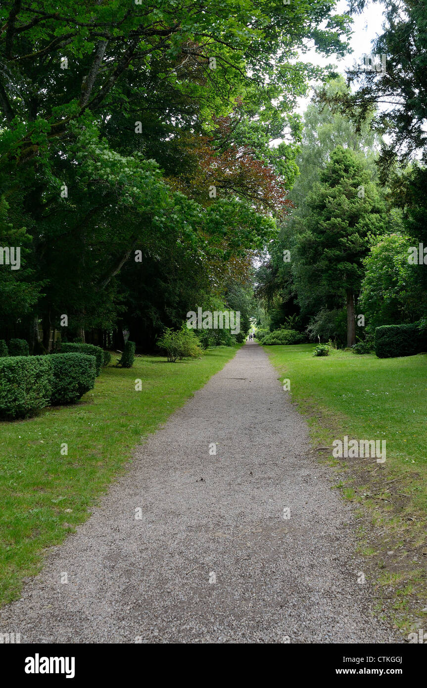 The parkland of Blair Castle on Atholl Estates Stock Photo Alamy