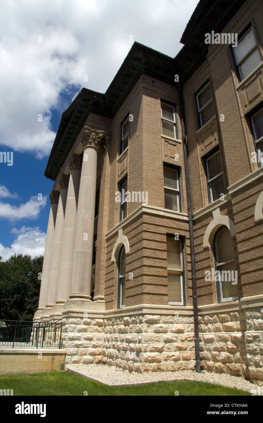 Hays County Courthouse in San Marcos, Texas Stock Photo