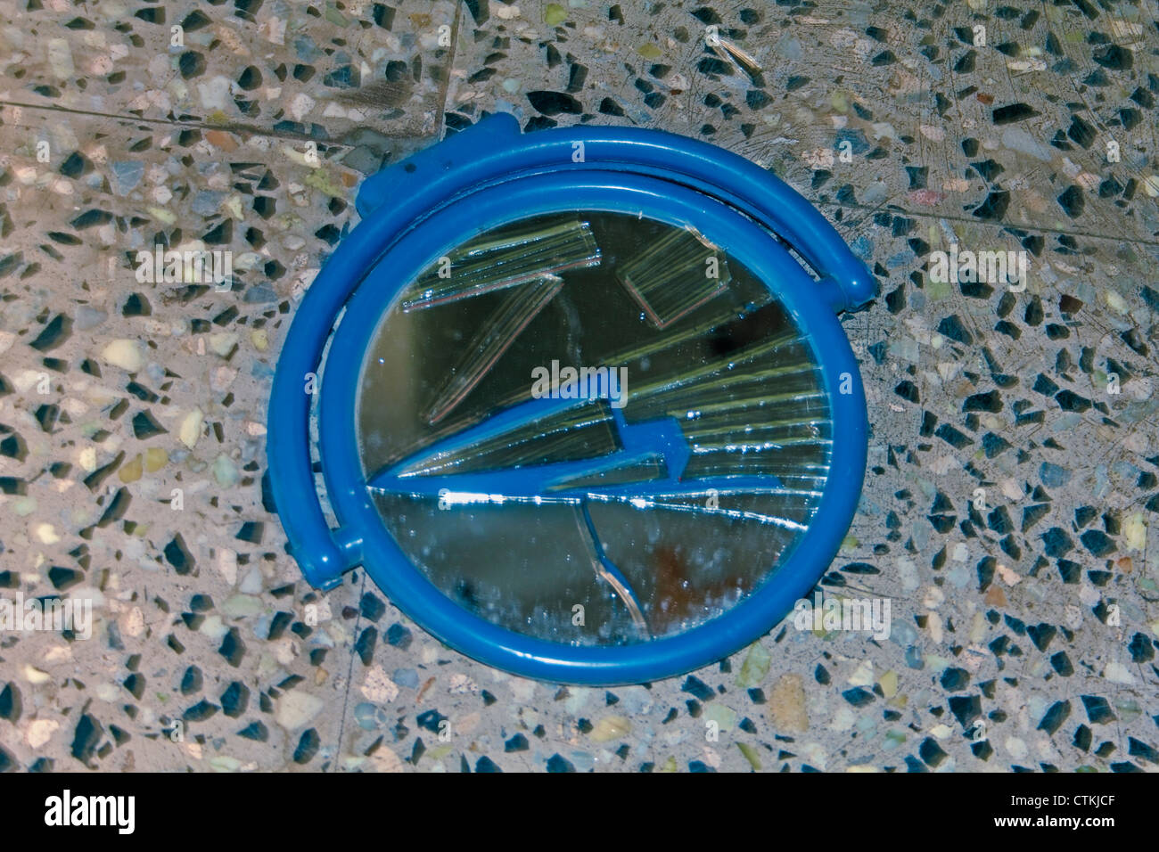 broken mirror glass Stock Photo Alamy