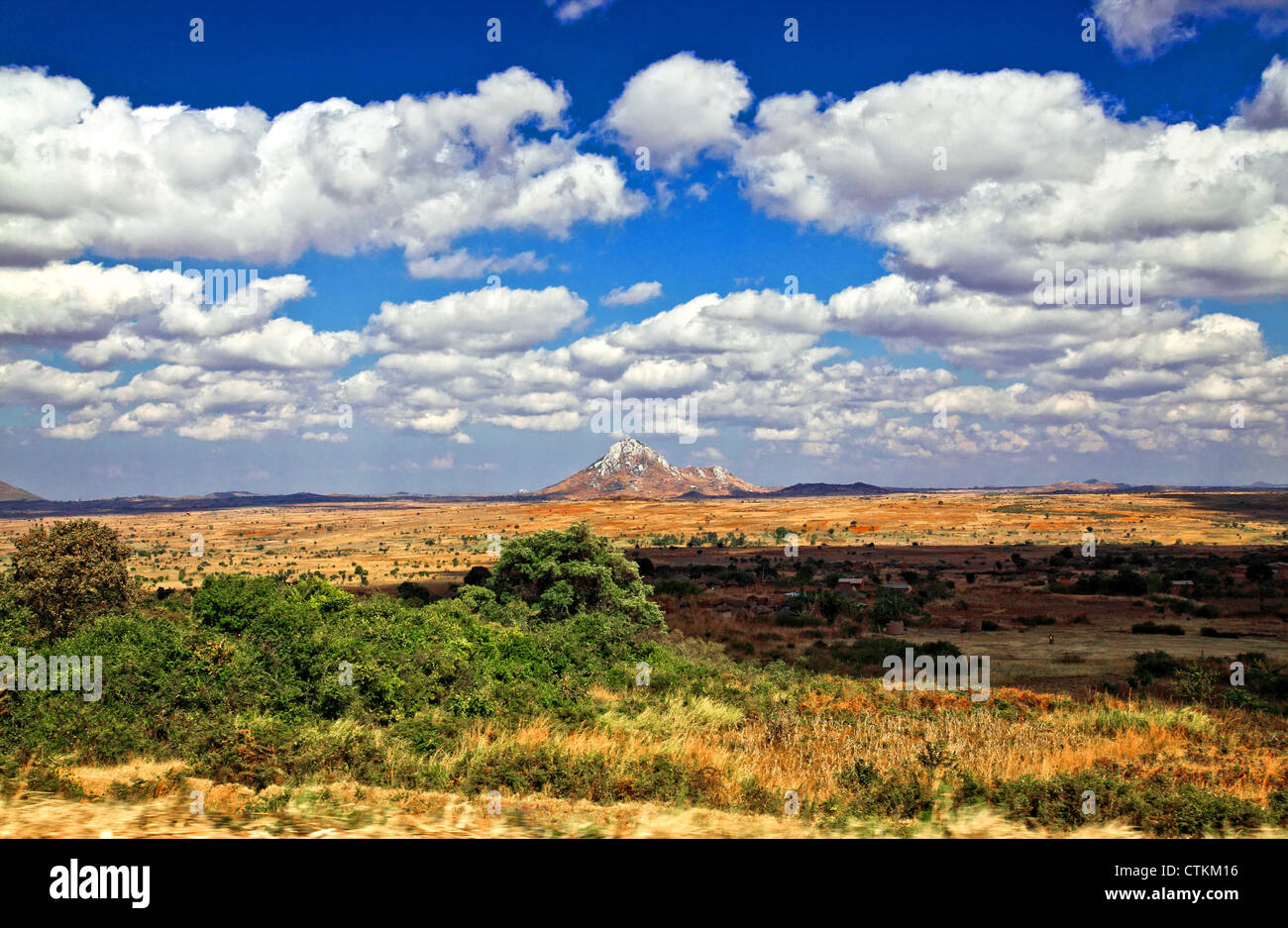 great landscape in malawi africa Stock Photo