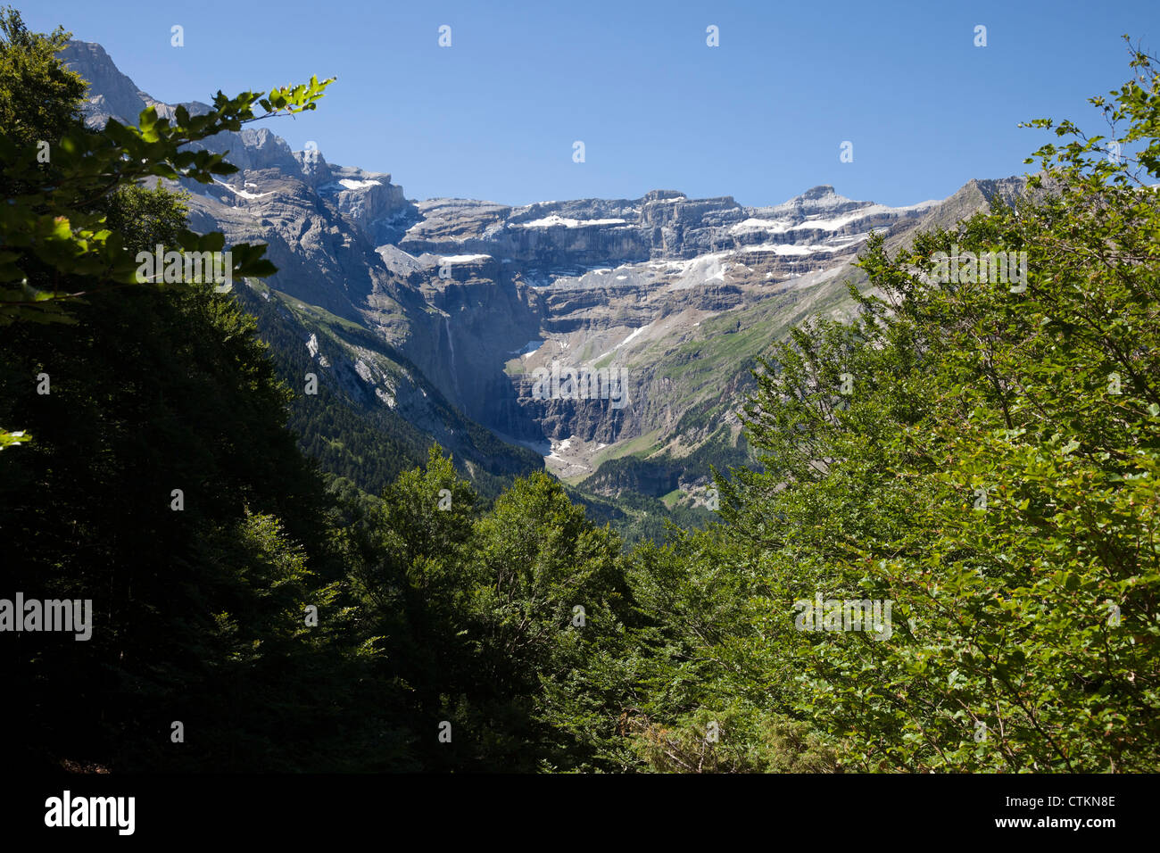 The Cirque de Gavarnie French Pyrenees France Stock Photo - Alamy