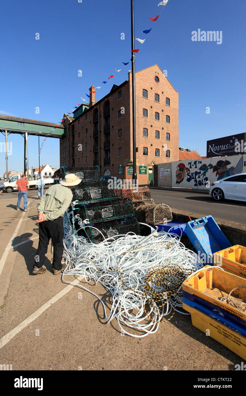 Bonded warehouse in Hunstanton, Norfolk UK Stock Photo