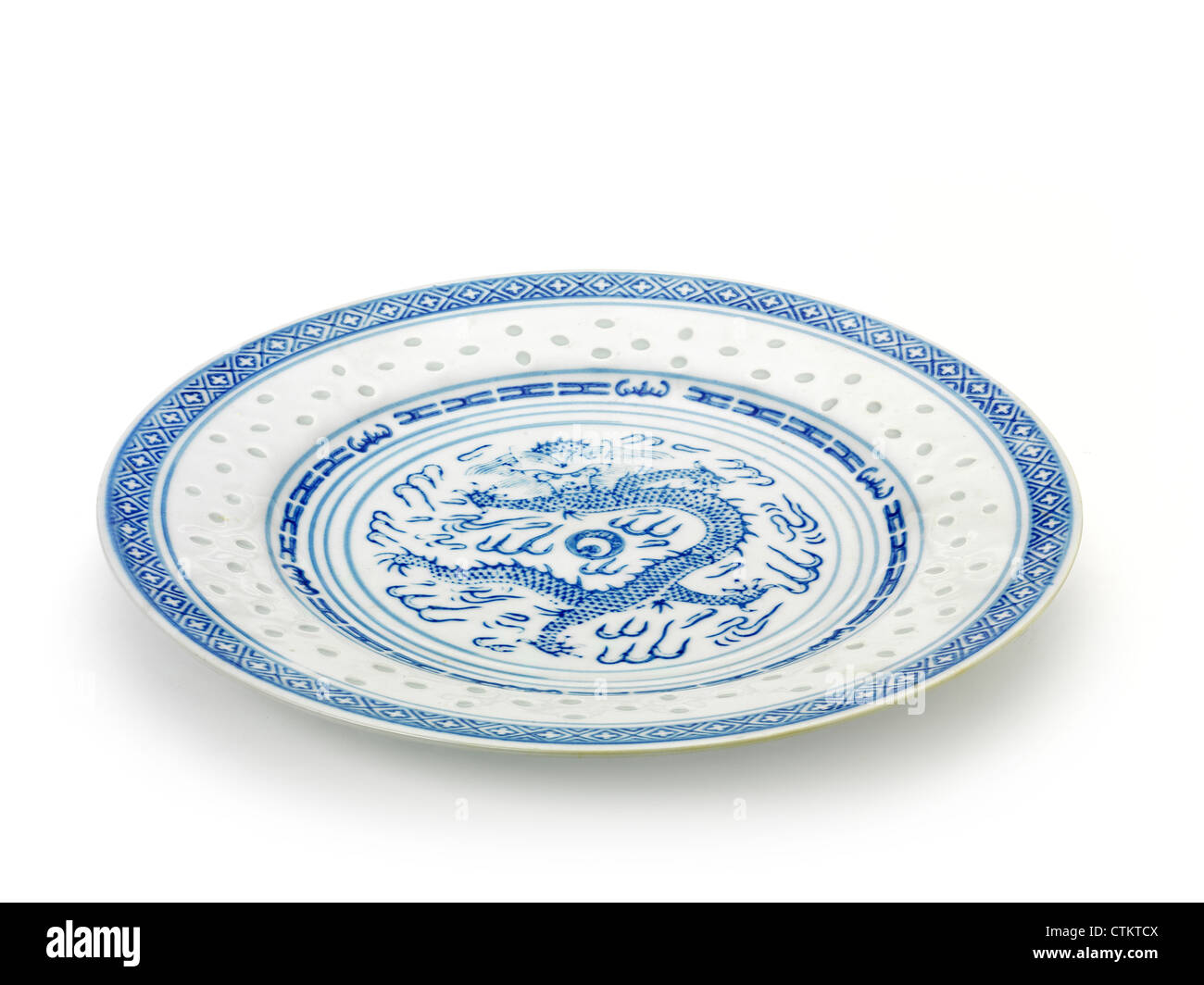 Chinese porcelain bowl Stock Photo