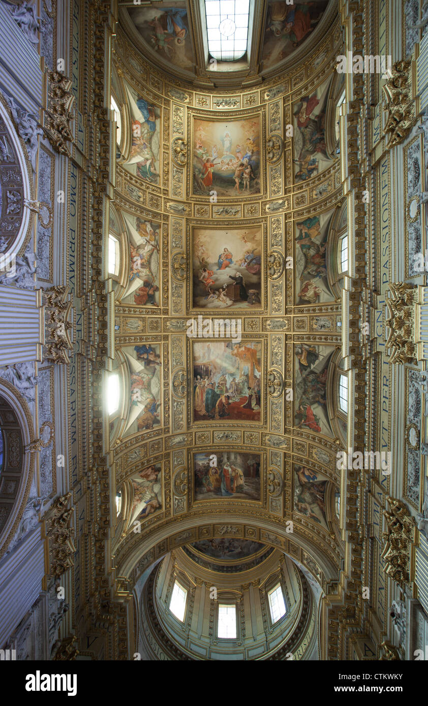 Apse of the Basilica Sant'Andrea della Valle, Rome, Italy. Stock Photo