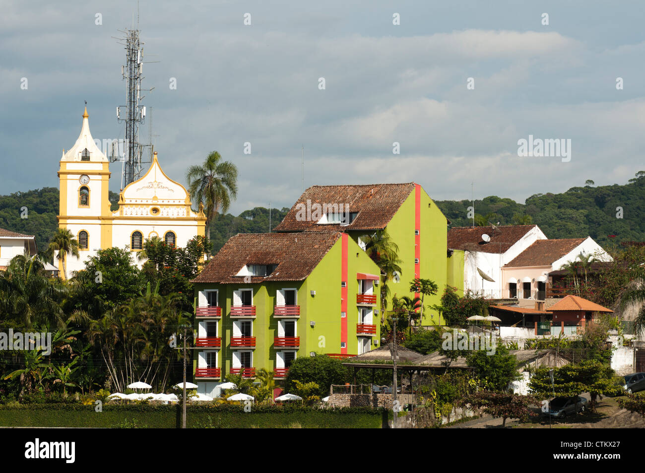 City of Antonina, Paraná, south Brazil. Stock Photo