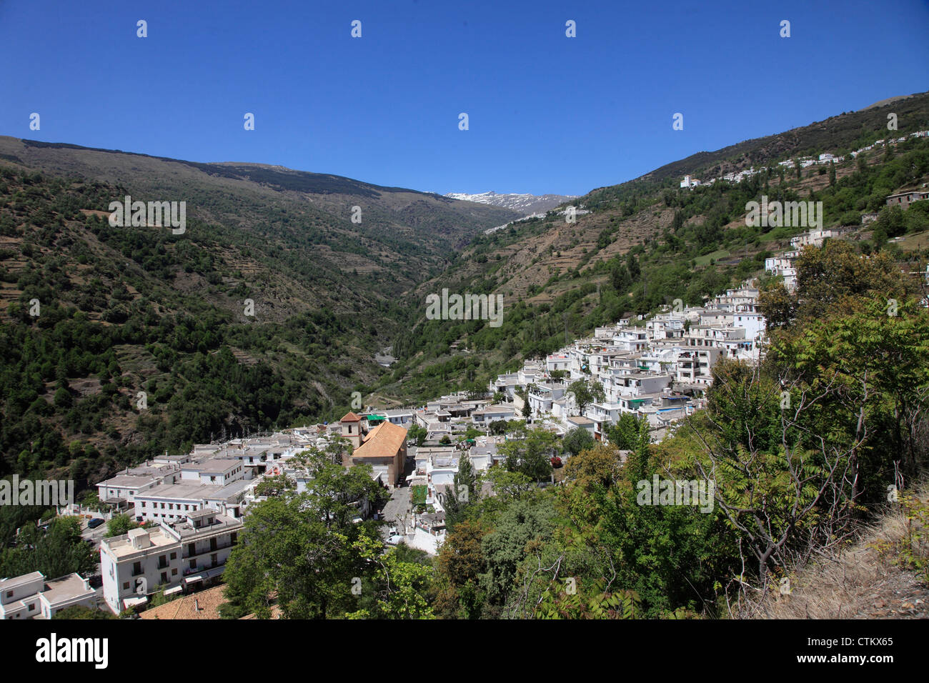 Spain, Andalusia, Las Alpujarras, Pampaneira, village, Stock Photo