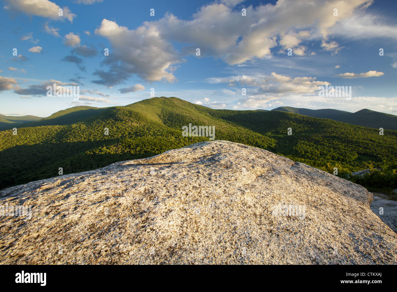Scenic view from Middle Sugarloaf Mountain in Bethlehem, New Hampshire