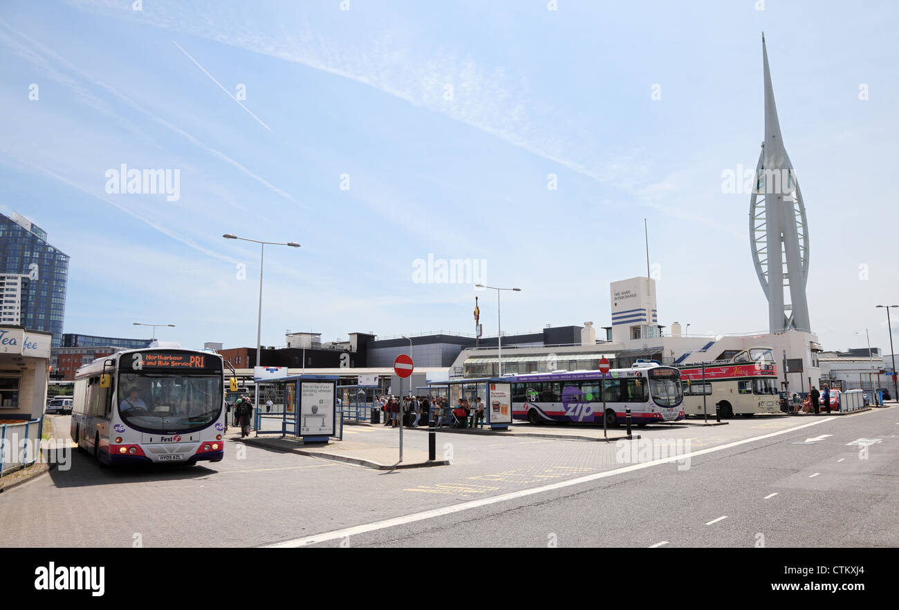 Portsmouth bus station hi-res stock photography and images - Alamy