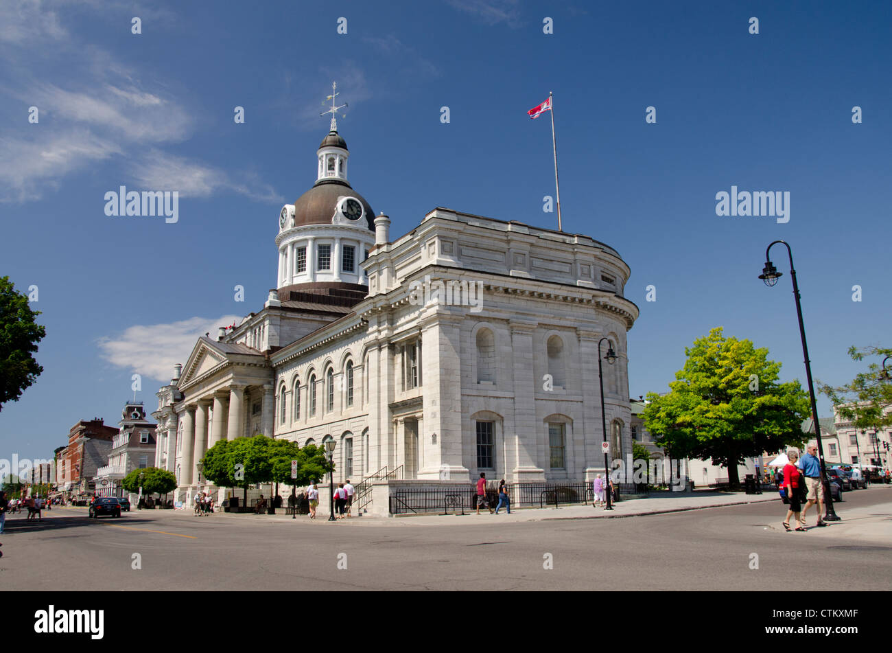 Canada, Ontario, Kingston. Downtown Kingston City Hall, National
