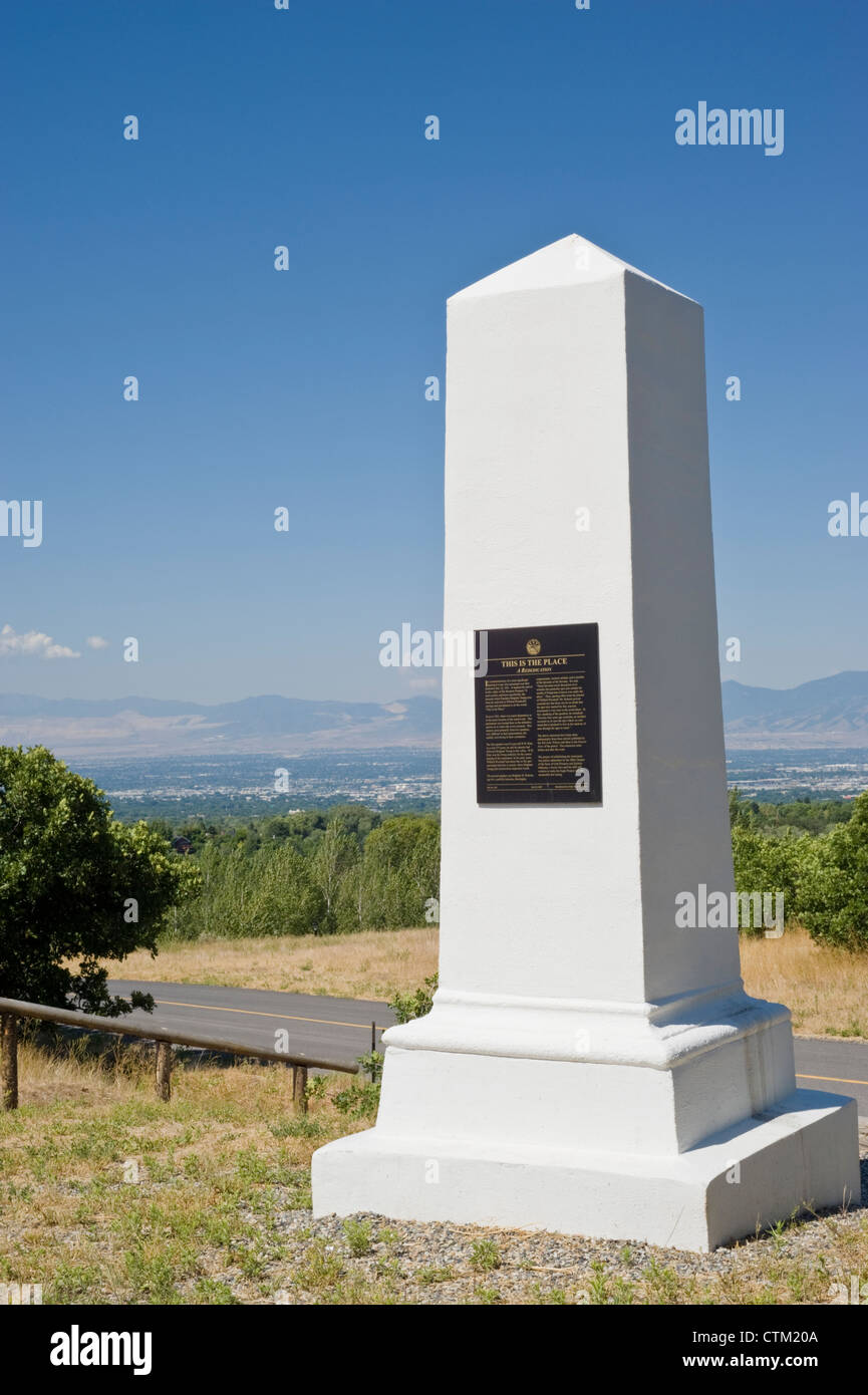 Here Brigham Young proclaimed that "this was the right place", and