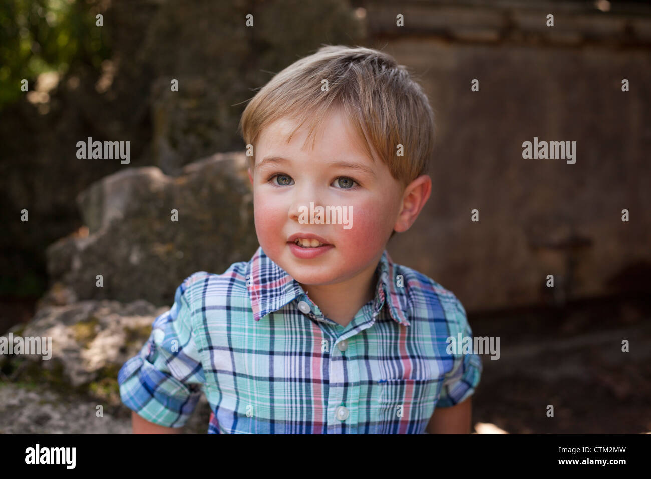 Rosy cheeks and blue eyes hi-res stock photography and images - Alamy