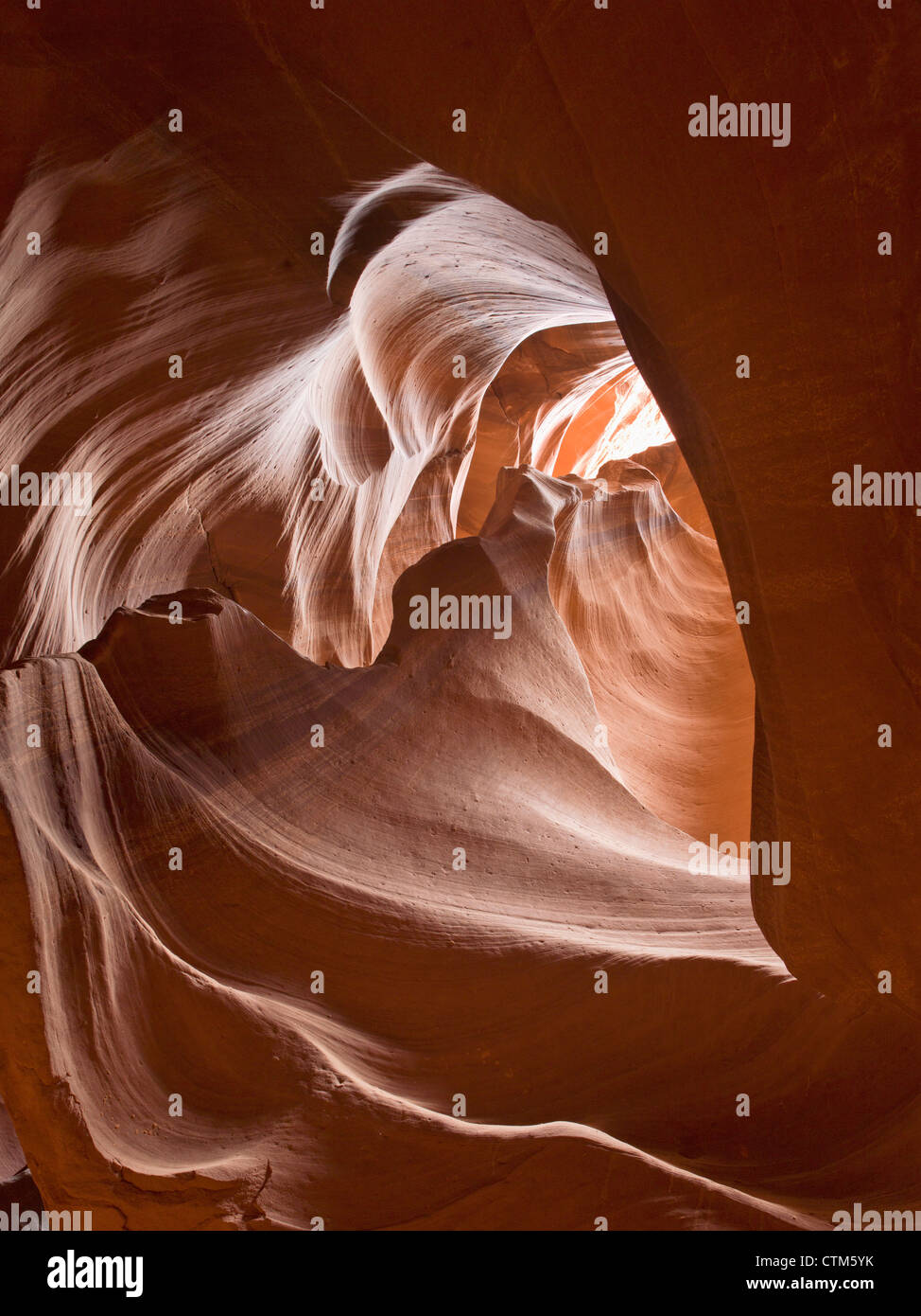 Unique Pattern In The Sandstone; Arizona, United States of America Stock Photo
