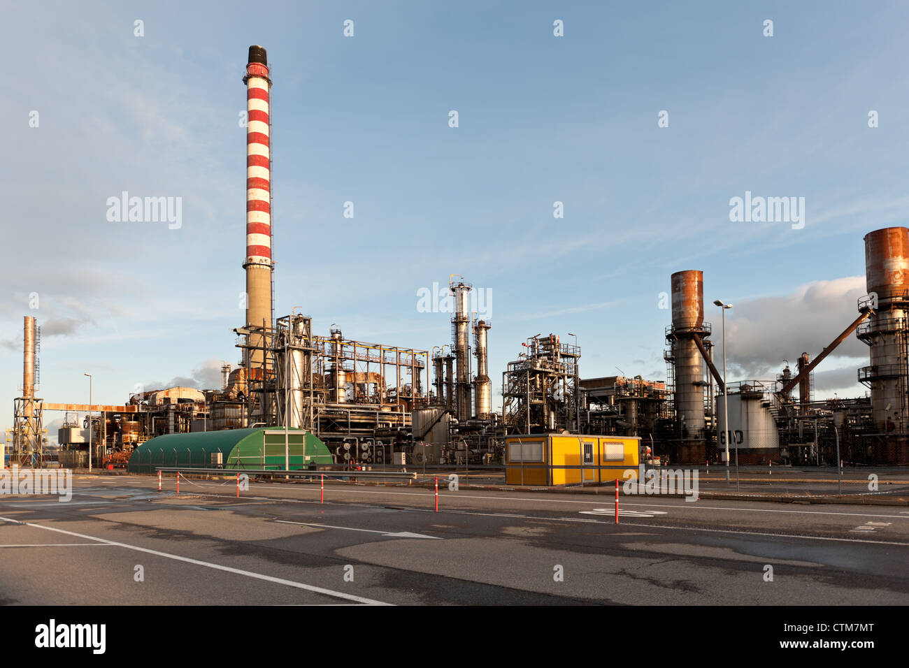 Cressier Switzerland A General View Of The Swiss Based Petroplus Refinery On January 4 2012 In Cressier Switzerland Stock Photo Alamy