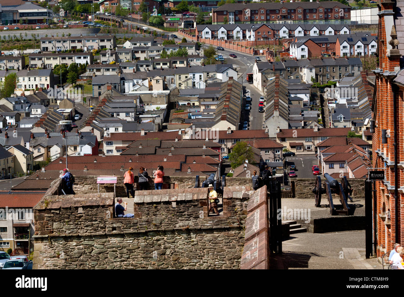 Derry's Walls, Northern Ireland Stock Photo