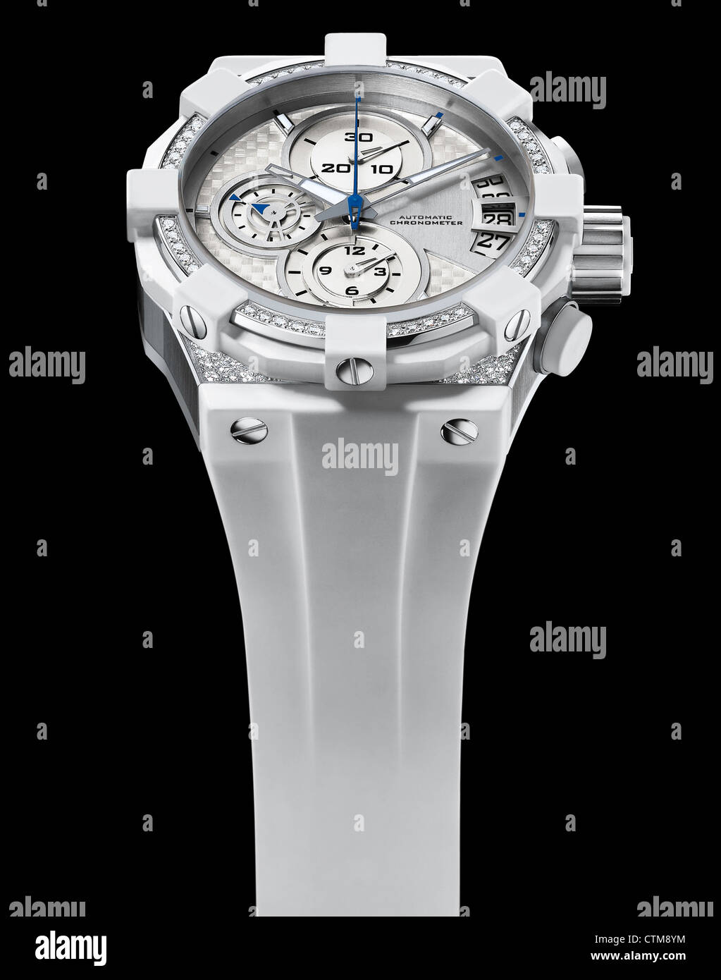 Watch with diamonds hi-res stock photography and images - Alamy