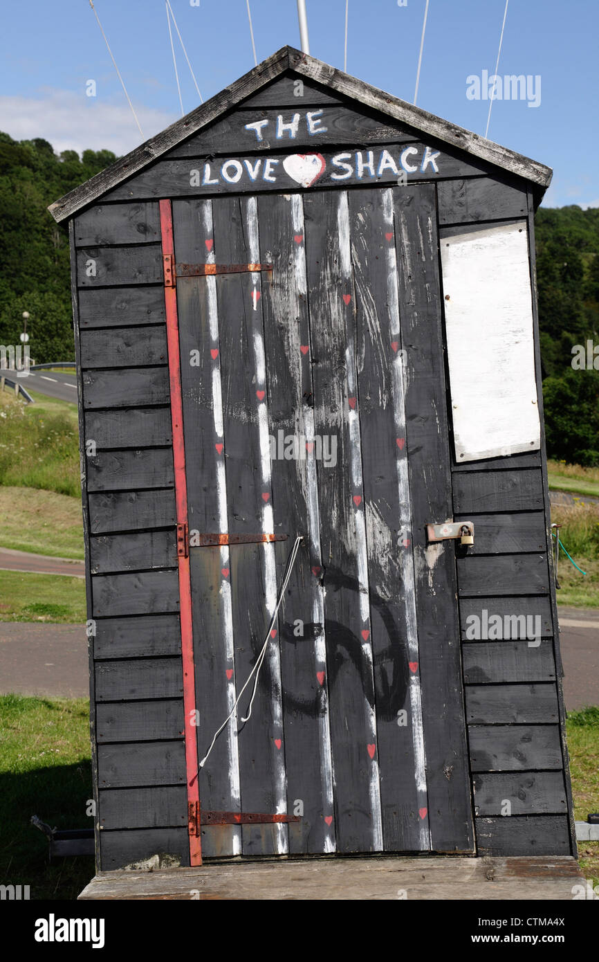 A Love Shack, UK Stock Photo Alamy
