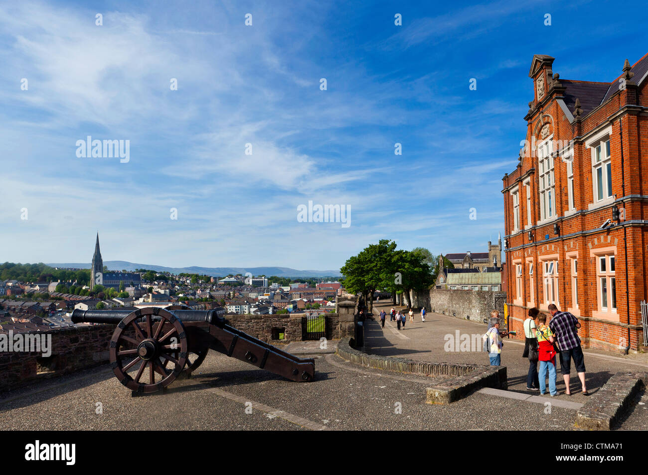 Derry's Walls, Northern Ireland Stock Photo