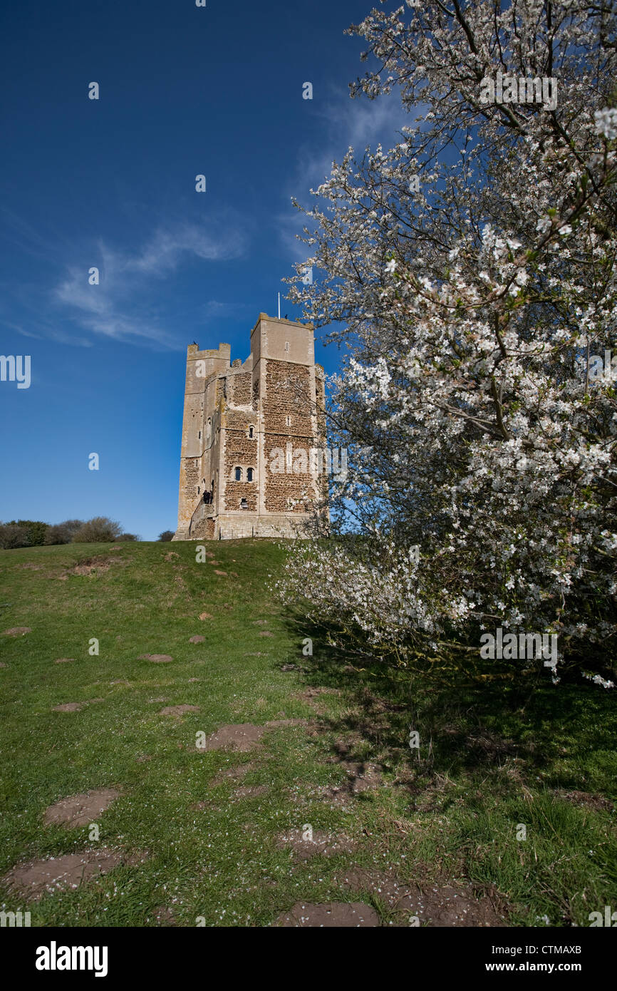 Orford Castle Suffolk Stock Photo Alamy