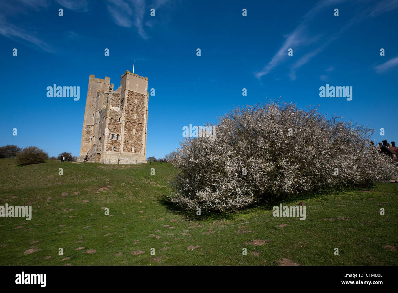 Orford Castle Suffolk Stock Photo Alamy