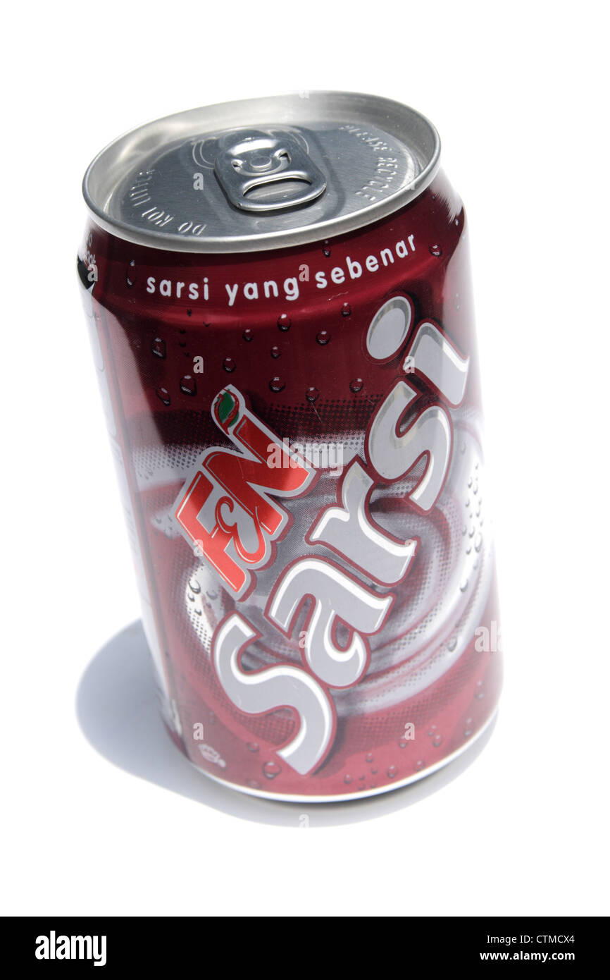 Malaysian drink Sarsi Can Stock Photo Alamy