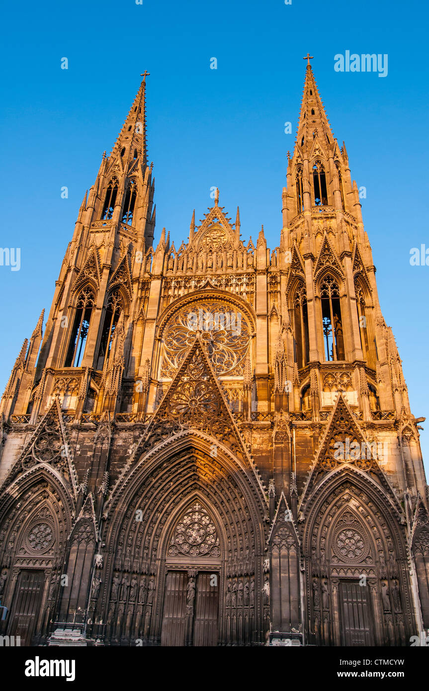 Louen Rouen Le Saint Ouen, church, Rouen, Normandy, France, Europe Stock Photo - Alamy