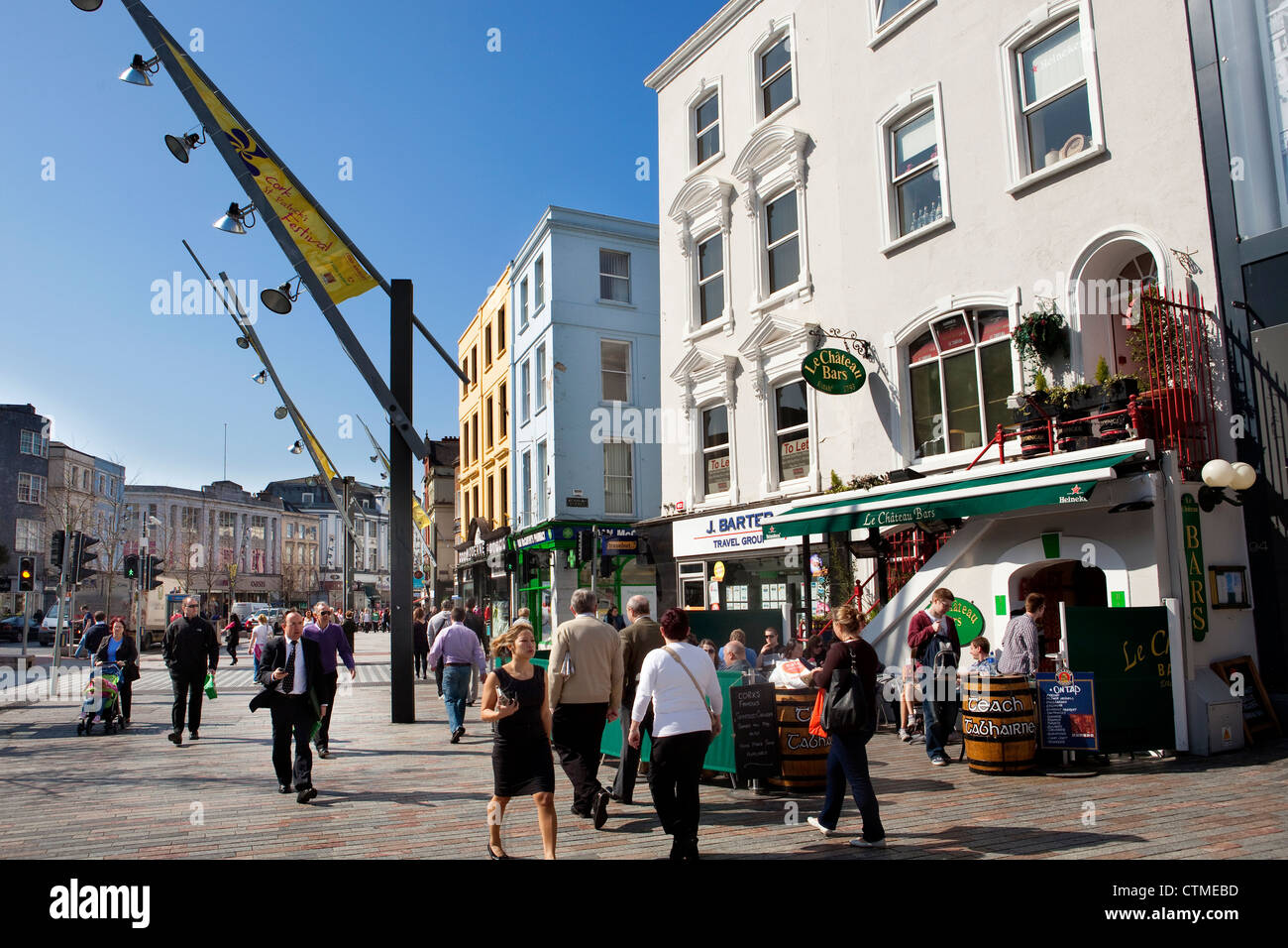 Cork city centre hires stock photography and images Alamy