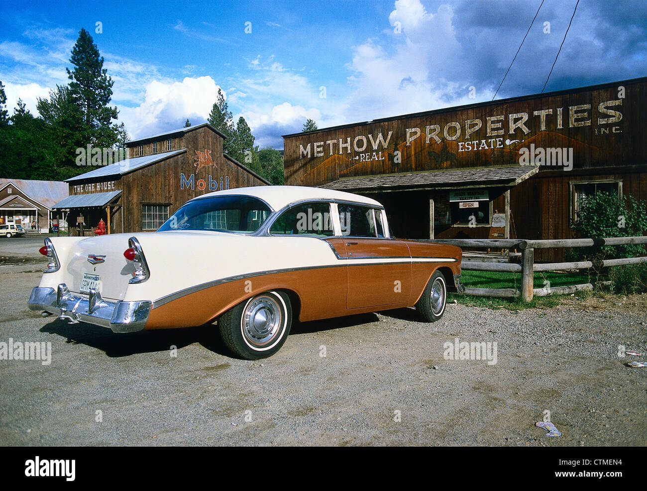 winthrop washington state usa Stock Photo Alamy