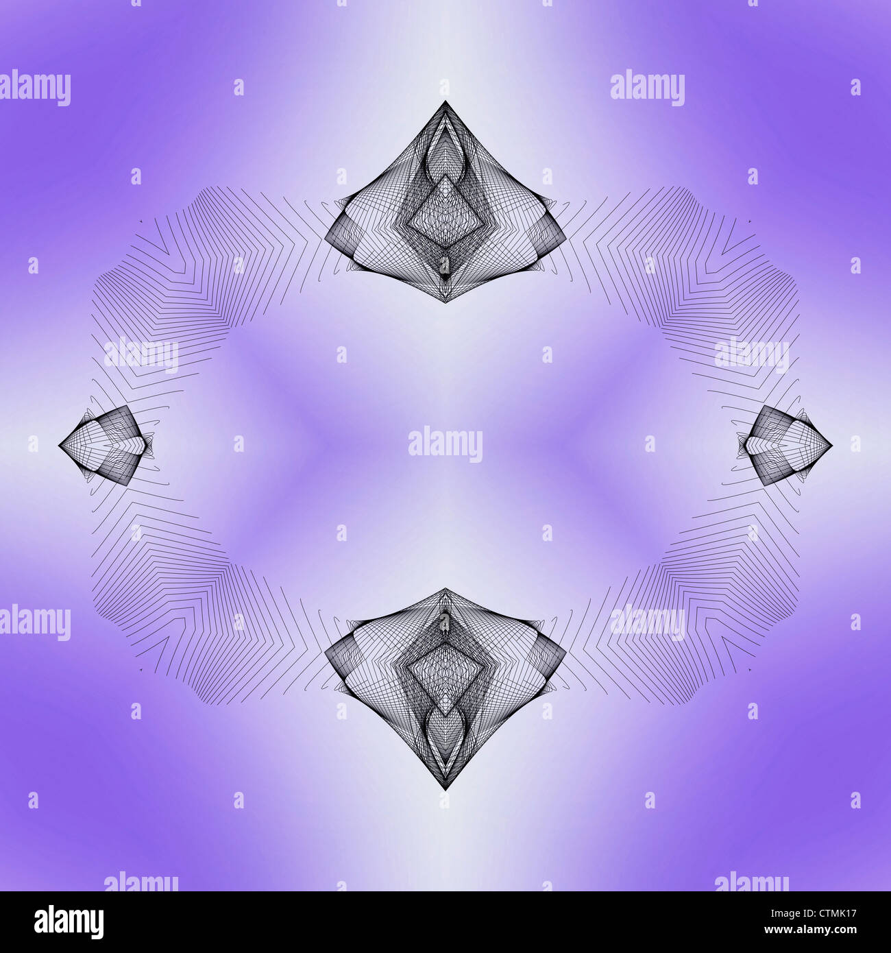 Abstract powerful illustrated background pattern Stock Photo - Alamy